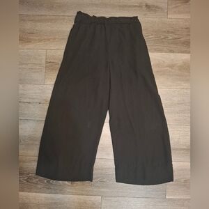 Women's Black Cullotes